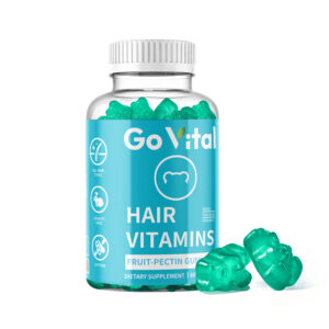 Hair Vitamins – Original USA Formula, 60 Gummies with Biotin, Folic Acid & Vitamin C – Supports Hair Growth & Strong Nails – Vegan, No Artificial Flavors
